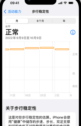 杨林尾镇iPhone手机维修如何在iPhone开启'步行稳定性通知'