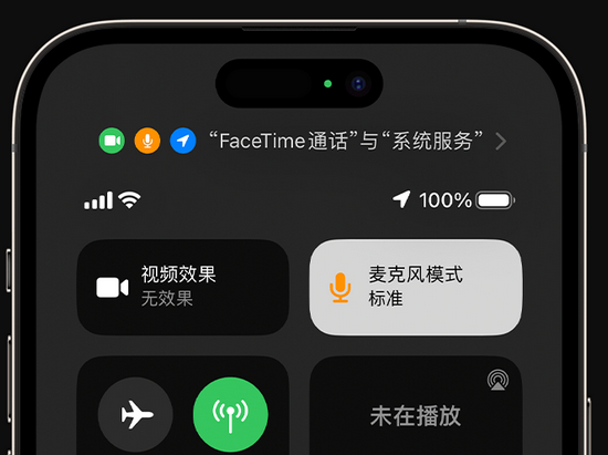 杨林尾镇苹果授权维修网点分享iPhone在通话时让你的声音更清晰 