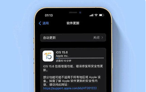 杨林尾镇苹果手机维修分享iOS 15.6续航怎么样 